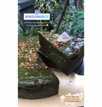 Load image into Gallery viewer, Vegan Matcha Chocolate Chip Mochi Cake (Refined Sugar Free, Nut Free)