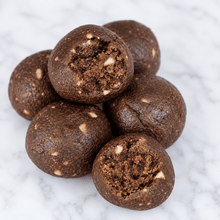 Load image into Gallery viewer, SEASONAL Vegan Carob CLEAN Protein Balls - Box of 8 (Gluten Free, Naturally Sweetened, Caffeine Free)