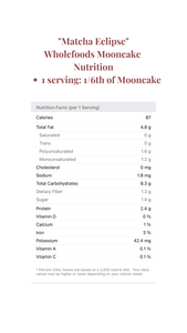 Vegan Wholefood Mooncakes - Box of 2 MIX Flavour (Oil Free, Nut Free)