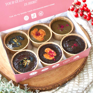 Vegan Chocolate x Tea Mochi Mixed Muffin Gift Box (Dairy Free, Eggless, Refined Sugar Free)