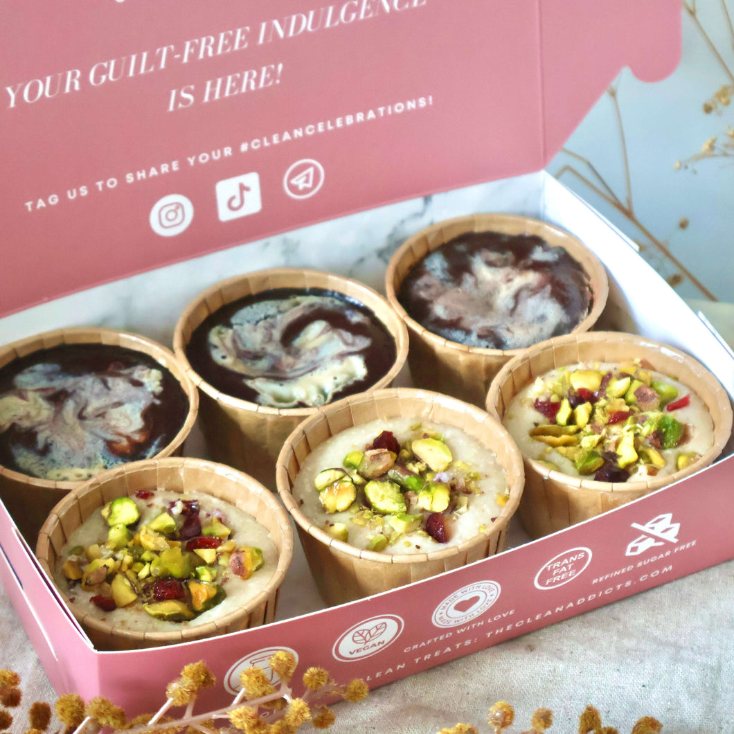 Diwali Special Vegan Mochi Muffin Box (Refined Sugar Free)