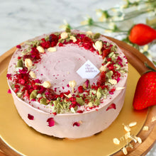Load image into Gallery viewer, vegan mother&#39;s day cake healthy diabetic friendly matcha berry