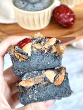 Load image into Gallery viewer, Mama-Friendly Black Sesame Mochi Muffin Gift Box 2026 (GF, Vegan, Low Sugar)