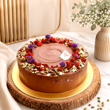 Load image into Gallery viewer, Vegan Double Chocolate x Rum Ganache Mochi Cake (Vegan, Gluten Free Option, Refined Sugar Free, Nut Free)