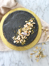 Load image into Gallery viewer, Flourless Vegan Hojicha x Black Sesame Fudge Cake (Vegan, Diabetic-Friendly)