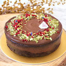 Load image into Gallery viewer, Vegan Double Chocolate Mochi Cake (Gluten Free, Vegan, Refined Sugar Free, Nut Free) The Clean Addicts Bakery Delivery Cake