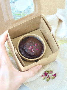 Individual Vegan Double Chocolate Mochi Muffin - Gift Box (5 pcs)