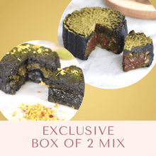 Load image into Gallery viewer, Vegan Wholefood Mooncakes - Box of 2 MIX Flavour (Oil Free, Nut Free)